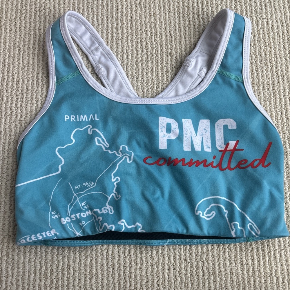 Primal Pan Mass Challenge Cycling Sports Bra Size Small Race Cut